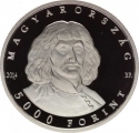 5000 Forint 2014, KM# 873, Hungary, 350th Anniversary of Death of Miklós Zrínyi