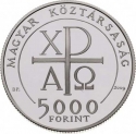 5000 Forint 2009, KM# 827, Hungary, Eurostar - European Heritage, 500th Anniversary of Birth of John Calvin