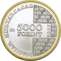 5000 Forint 2006, KM# 795, Hungary, 50th Anniversary of the National Revolution of 1956