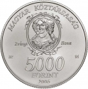 5000 Forint 2006, KM# 793, Hungary, Hungarian Castles, Castle of Mukachevo
