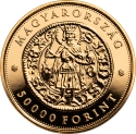 50 000 Forint 2024, Hungary, Gold Florins of Medieval Hungary, Gold Florin of Ladislaus V the Posthumous
