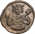 1 Obol 1235-1270, Huszar# 317, Hungary, Béla IV