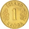 1 Krona 1957-1975, KM# 12a, Iceland