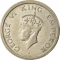 1 Rupee 1947, KM# 559, India, British (British Raj), George VI