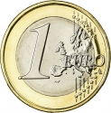 1 Euro 2007-2023, KM# 50, Ireland