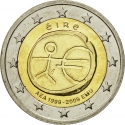 2 Euro 2009, KM# 62, Ireland, 10th Anniversary of the European Monetary Union and the Introduction of the Euro