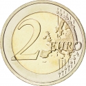 2 Euro 2012, KM# 71, Ireland, 10th Anniversary of Euro Coins and Banknotes