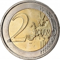 2 Euro 2019, KM# 99, Ireland, 100th Anniversary of the Dáil Éireann