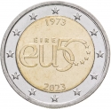 2 Euro 2023, KM# 106, Ireland, 50th Anniversary of the European Union Membership