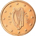 1 Euro Cent 2002-2022, KM# 32, Ireland