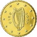10 Euro Cent 2007-2023, KM# 47, Ireland