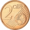 2 Euro Cent 2002-2023, KM# 33, Ireland