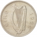 1 Florin 1951-1968, KM# 15a, Ireland