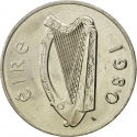 10 Pence 1969-1986, KM# 23, Ireland