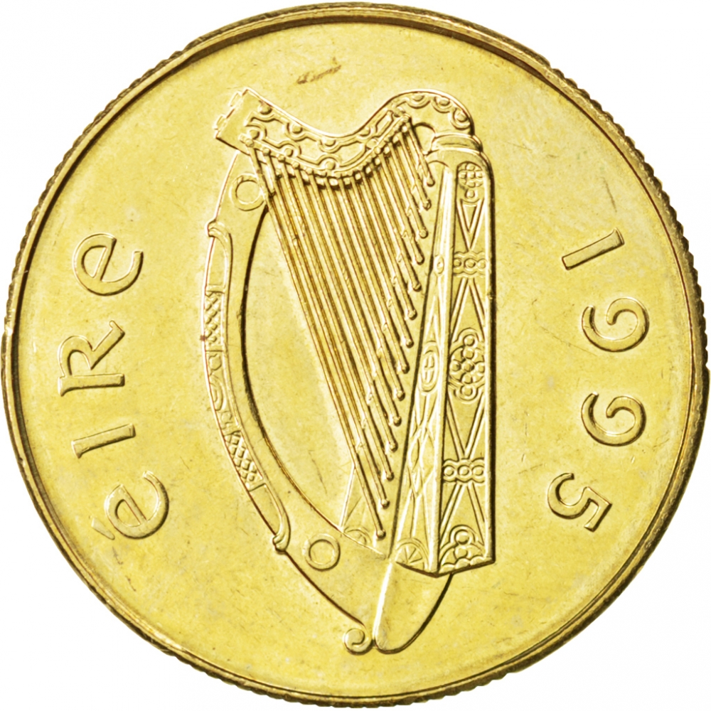 20 Pence 1985-2000, KM# 25, Ireland