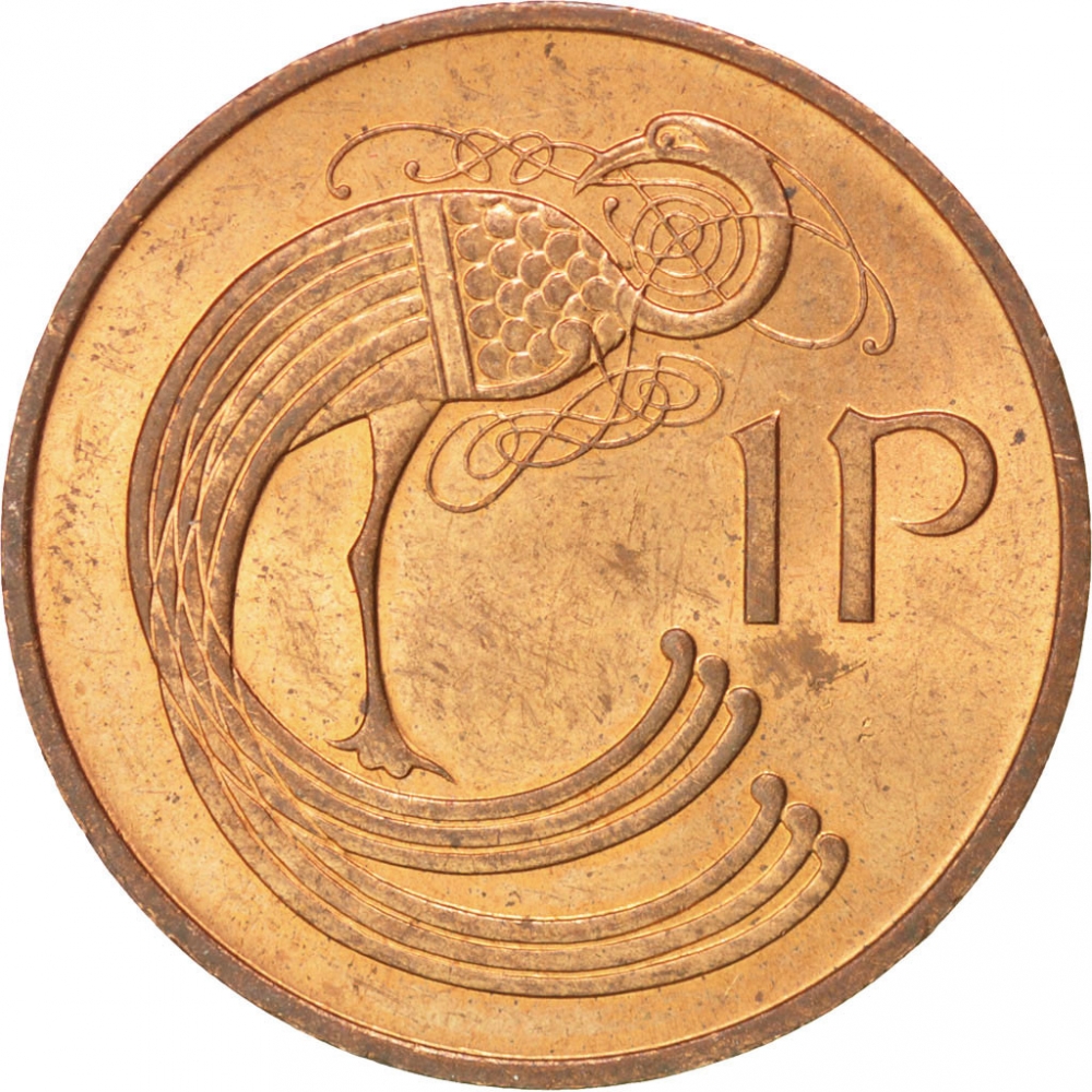 1 Penny 1971-1988, KM# 20, Ireland