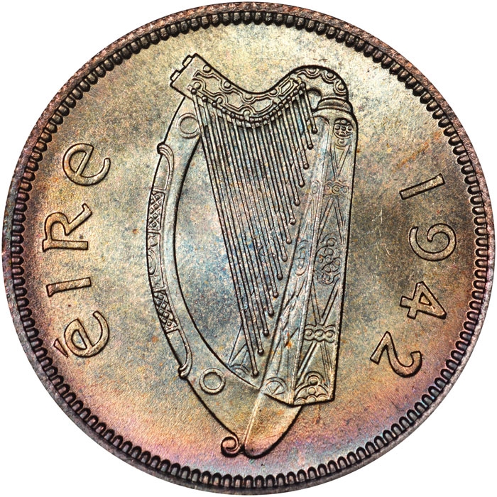 1 Shilling 1939-1942, KM# 14, Ireland