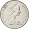 1 Crown 1977, KM# 42, Isle of Man, Elizabeth II, 25th Anniversary of the Accession of Elizabeth II to the Throne, Silver Jubilee Appeal
