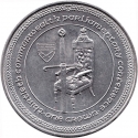 1 Crown 1984, KM# 131, Isle of Man, Elizabeth II, 30th Commonwealth Parliamentary Conference, Sword and Throne
