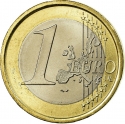 1 Euro 2002-2007, KM# 216, Italy