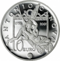 10 Euro 2007, KM# 296, Italy, 250th Anniversary of Birth of Antonio Canova