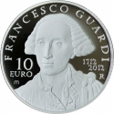 10 Euro 2012, KM# 354, Italy, 300th Anniversary of Birth of Francesco Guardi