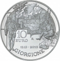 10 Euro 2010, KM# 333, Italy, 500th Anniversary of Death of Giorgione