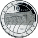 10 Euro 2009, KM# 337, Italy, Italy of Arts, Abruzzo - L'Aquila