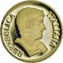 10 Euro 2017, KM# 409, Italy, Roman Emperors, Hadrian