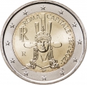 2 Euro 2021, Italy, 150th Anniversary of the Establishment of Rome as the Capital of Italy