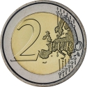 2 Euro 2022, Italy, 170th Anniversary of Foundation of the Italian National Police