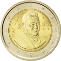 2 Euro 2010, KM# 328, Italy, 200th Anniversary of Birth of Count Cavour