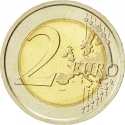 2 Euro 2010, KM# 328, Italy, 200th Anniversary of Birth of Count Cavour