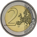 2 Euro 2022, Italy, 35th Anniversary of the Erasmus Programme