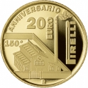 20 Euro 2022, Italy, 150th Anniversary of the Foundation of Pirelli