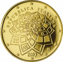 20 Euro 2007, KM# 298, Italy, Eurostar - European Realisation, 50th Anniversary of the Treaty of Rome