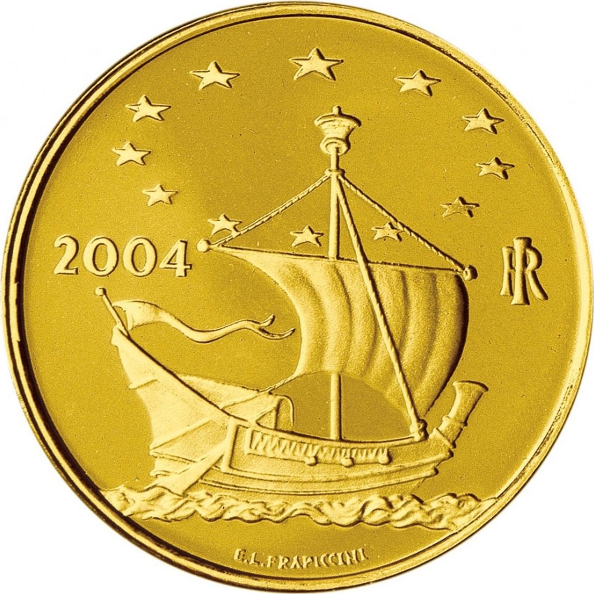 20 Euro 2004, KM# 242, Italy, Europe of Arts, Belgium - René Magritte