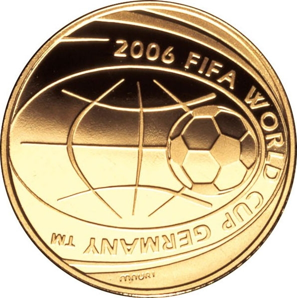 20 Euro 2006, KM# 287, Italy, 2006 Football (Soccer) World Cup in Germany, Calcio Fiorentino - Tambourine