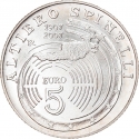 5 Euro 2007, KM# 293, Italy, 100th Anniversary of Birth of Altiero Spinelli