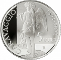 5 Euro 2021, Italy, 450th Anniversary of Birth of Caravaggio