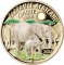 5 Euro 2023, KM# 498, Italy, Sustainable World - Endangered Animals, African Elephant