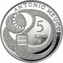 5 Euro 2008, KM# 326, Italy, 200th Anniversary of Birth of Antonio Meucci