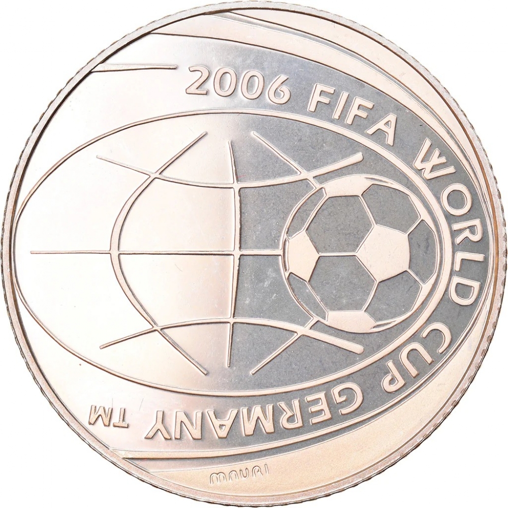 5 Euro 2006, KM# 282, Italy, 2006 Football (Soccer) World Cup in Germany, Calcio Fiorentino - Piazza di Santa Maria Novella