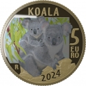 5 Euro 2024, Italy, Sustainable World - Endangered Animals, Koala
