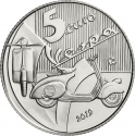 5 Euro 2019, Italy, Italian Excellences, 75th Anniversary of the Vespa - Red