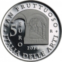 5 Euro 2014, KM# 373, Italy, Italy of Arts, San Fruttuoso - Liguria