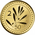 50 Euro 2022, Italy, Re-edition of the Lira, 2 Lire