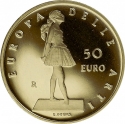 50 Euro 2005, KM# 273, Italy, Europe of Arts, France - Edgar Degas
