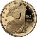 50 Euro 2010, KM# 336, Italy, Europe of Arts, Hungary - Pál Szinyei Merse