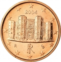 1 Euro Cent 2002-2023, KM# 210, Italy